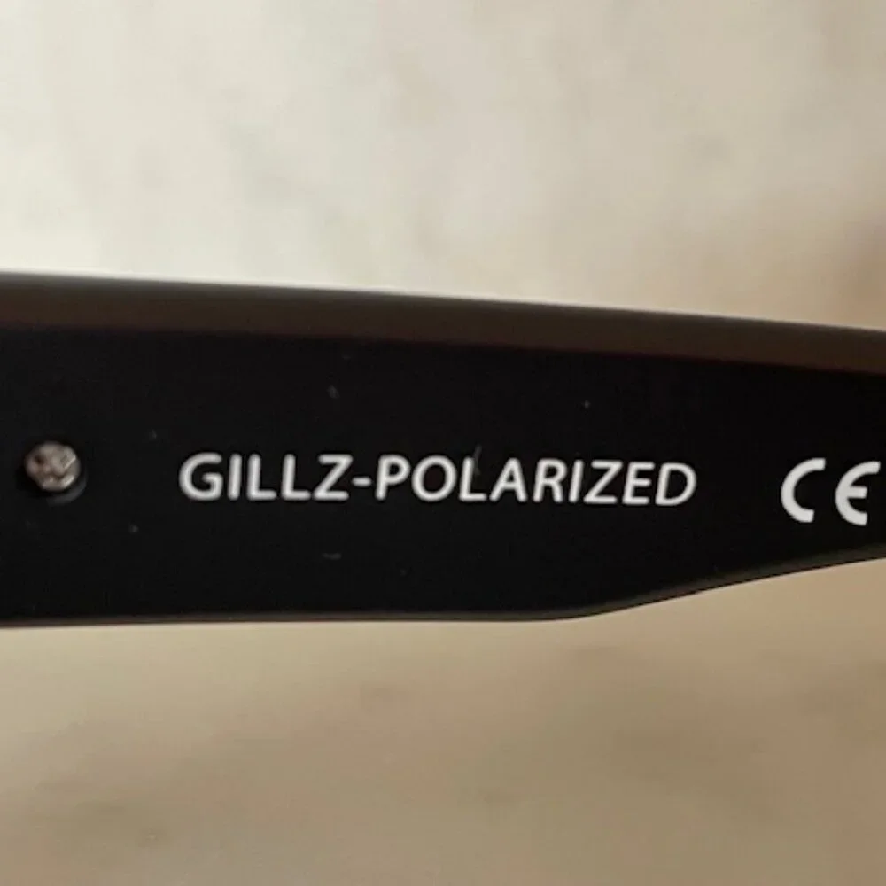 GILLZ GZS-Classic C.104 Black Polarized Frames Sunglasses 64-16